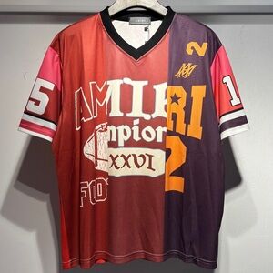 AMIRI Multicolor Graphic Men's Jersey
